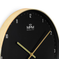 Okrúhle nástenné hodiny, MPM Goldie, 4329.8090